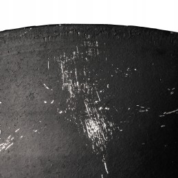 Sodo židinio grilis didelis juodas ketaus dubuo apvalus ambicijos 57cm