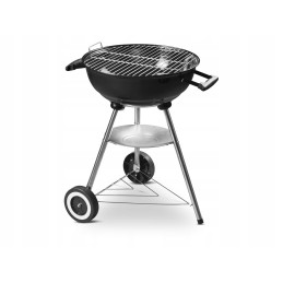 Grillmeister apvalios grotelės su dangteliu ø 48 cm, ant ratų