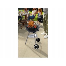 Grillmeister apvalios grotelės su dangteliu ø 48 cm, ant ratų