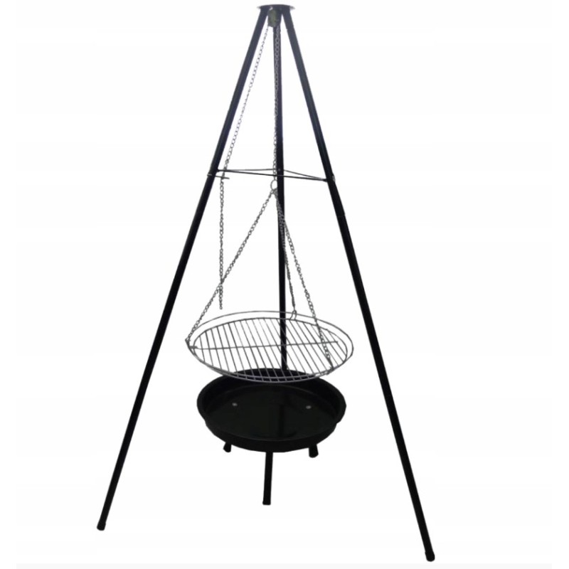 Reguliuojamos pakabinamos grotelės ant trikojo 95x95x147cm