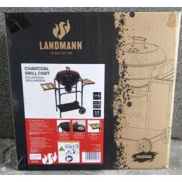 Landmann anglies sferinės kepsninės ant ratų, skersmuo 46 cm