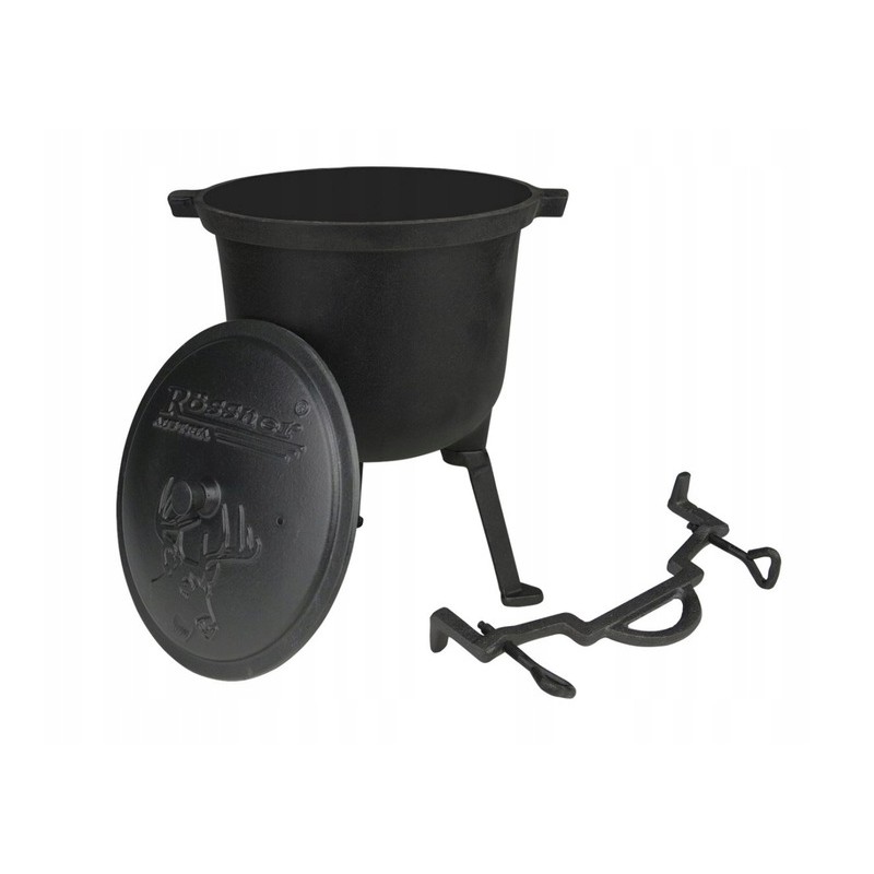 Rossner ketaus medžioklės puodas, 5 litrai