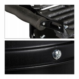 Ketaus medžio anglies kepsninė su Brunbeste BB 2645 židiniu