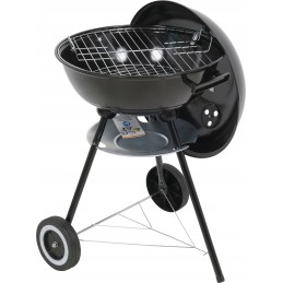 Apvalios anglies kepsninės su dangteliu, grotelės 41cm