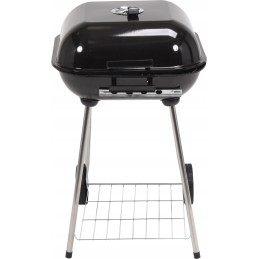 Sodo kepsninė su anglimis, grotelės 40x45 cm