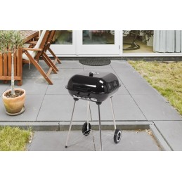 Sodo kepsninė su anglimis, grotelės 40x45 cm