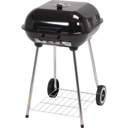 Sodo kepsninė su anglimis, grotelės 40x45 cm