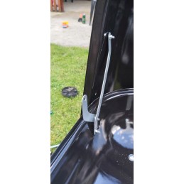 Sodo kepsninė su anglimis, grotelės 40x45 cm