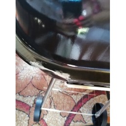 Sodo kepsninė su anglimis, grotelės 40x45 cm