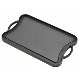 ⭐⭐Ketaus grilio plokštė grilio židiniui, dvipusė grilio keptuvė, 42x25 cm⭐⭐