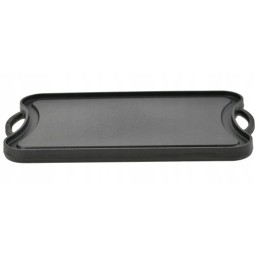 ⭐⭐Ketaus grilio plokštė grilio židiniui, dvipusė grilio keptuvė, 42x25 cm⭐⭐