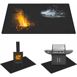 Grill protective mat grill mat solid large resistant bbq