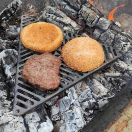 Piran trip standartinės laužo grotelės bushcraft survival turistinis grilis