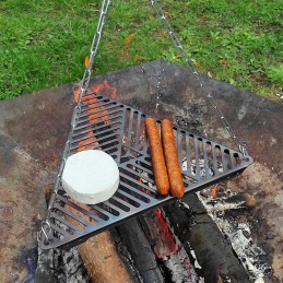 Piran trip standartinės laužo grotelės bushcraft survival turistinis grilis