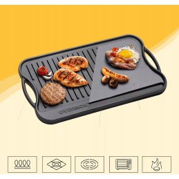 Ketaus grilio padėklas griliui, židinys, viryklė, keptuvė su rankenomis