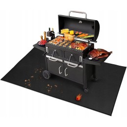 Grill protective mat grill mat solid large resistant bbq