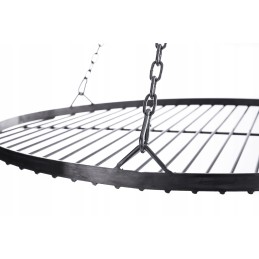 Round grill grate.