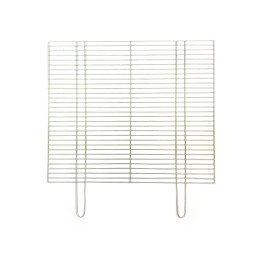 Chromuotos grotelės skirtos griliui statyti 70x60 su židiniu/pelenine