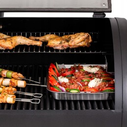 Broil king steel grill pan for grilling better juiciness of dishes