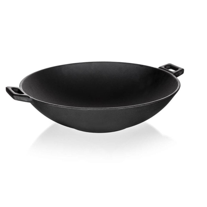 Ketaus keptuvė, didelis sunkus puodas, 36-5 cm