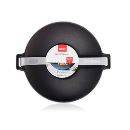 Ketaus keptuvė, didelis sunkus puodas, 36-5 cm