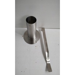 Nerūdijančio plieno roesle BBQ vištienos kepsninės grotelės