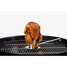 Nerūdijančio plieno roesle BBQ vištienos kepsninės grotelės