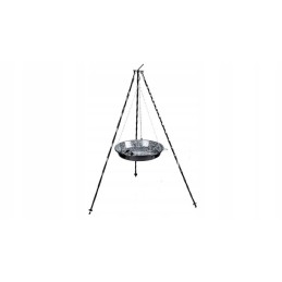 Emaliuota ugnies keptuvė ant grandinės