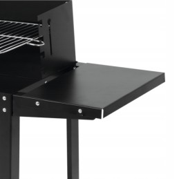 Sodo anglies grilis su lentyna ant ratukų