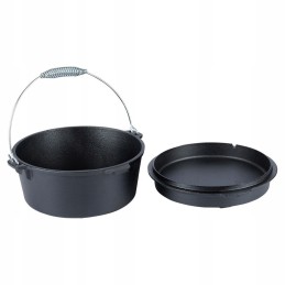 Ketaus puodas su dangteliu 20 cm 1 6 l