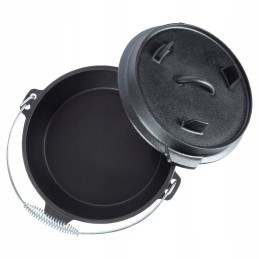 Ketaus puodas su dangteliu 20 cm 1 6 l