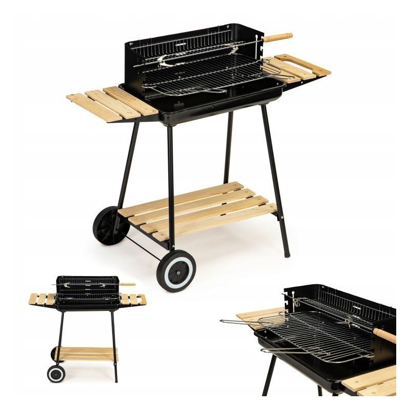 Sodo grilis su reguliuojamomis grotelėmis