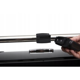 LED kepsninė lempa su grotelėmis