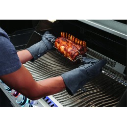 Napoleono pirštinės iš natūralios odos, skirtos tvarkymui