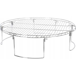 Universalios grilio grotelės 65 cm su atlenkiamomis kojelėmis