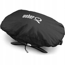 Weber 7117 premium grilio dangtis q100/1000 series, juodas, 71,1 x 43,2 x 35,6 cm