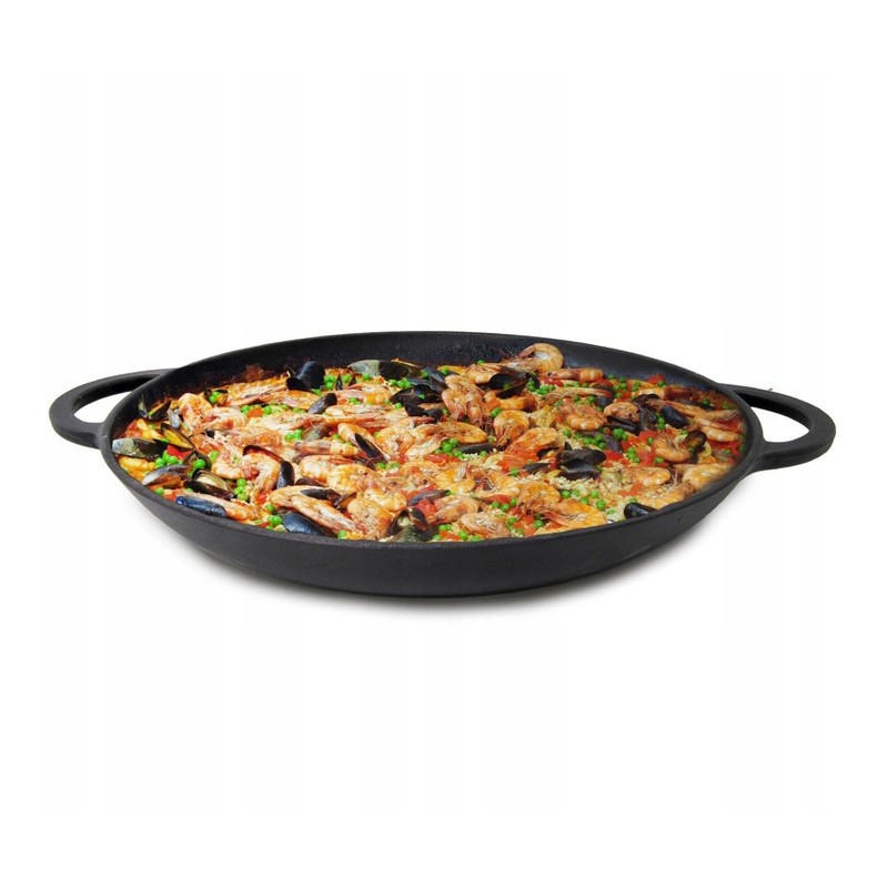 Ketaus keptuvė 38 cm su rankenomis
