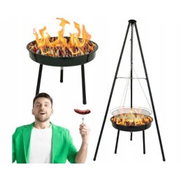 Grilis su anglimis, sodo židinys, 2in1 kepsninė