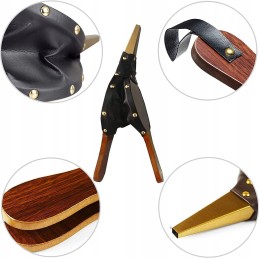 Wooden air blower for lighting a fire, grill, fireplace, bellows