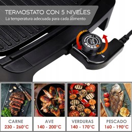 Teppanyaki elektrinė kepsninė lbg8588 2200 col