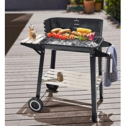 Puikus lagaminų ir stalo įrankių kepsninės priedų rinkinys, 18 vienetų išskirtiniame lagamine