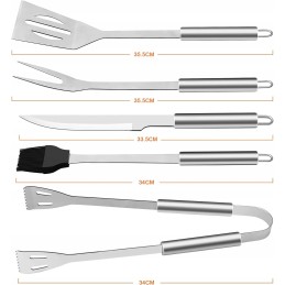 Aksesuarų rinkinys kepsninių indų grilio rinkinys