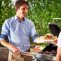 Roesle grilio žnyplės su užraktu 40cm BBQ