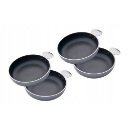 Aliuminio mini tapas keptuvių rinkinys 4 vnt cadac