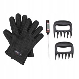 Pulled pork santos rinkinys troškintai jautienai ir kiaulienai, 3 vnt