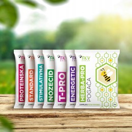 Žolinis maistas bitėms su vitaminais 1kg x 15 - bkv herba-pro