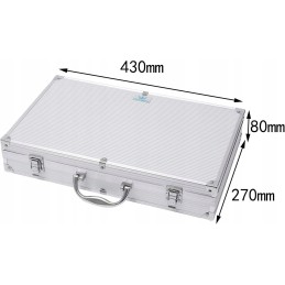 Kepsninės reikmenys Grilio komplektas 26in1, plieniniai indai, grilio dėklas