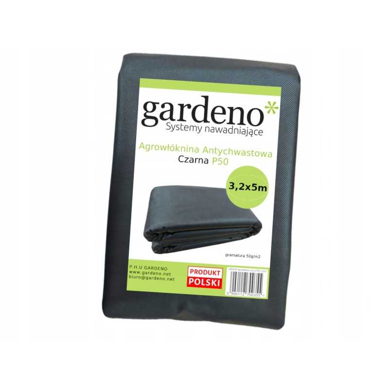 Juoda agrotekstilė piktžolėms, braškėms, tujoms, p50 uv, 3,2x5 m, nuo piktžolių