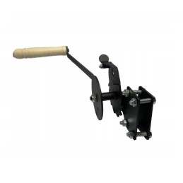 Chromuotos grilio grotelės, 60 cm, ritės grandinė