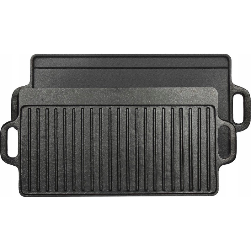 El fuego ketaus plokštelė kepsninėms, dvipusė, 50x23